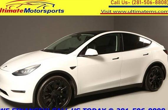 TESLA MODEL Y 2021 5YJYGAED3MF177052 image